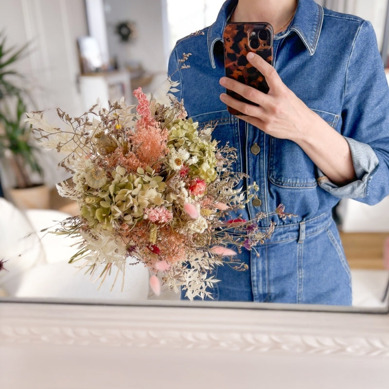 Bouquet de fleurs séchées - Solène