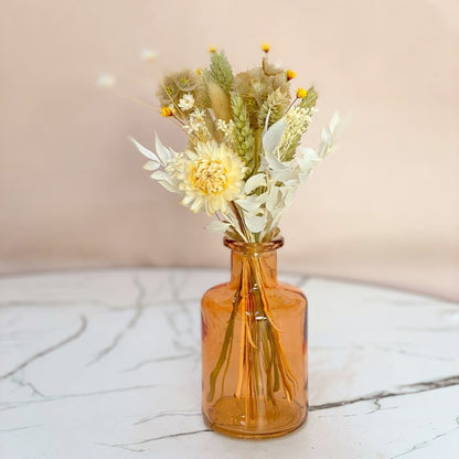 bouquet-fleurs-sechées-jaune