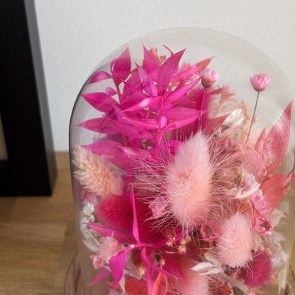 Globe fleuri - Neon Pink