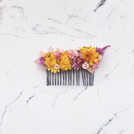 peigne-fleuri-jaune-rose-billie